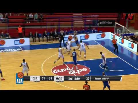 ABA Liga 2016/17 highlights, Round 2: Cibona - Mornar (4.10.2016)