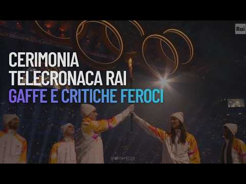 La telecronaca di Petrecca su Rai 1 nella Cerimonia di Milano-Cortina 2026: gaffe e critiche feroci