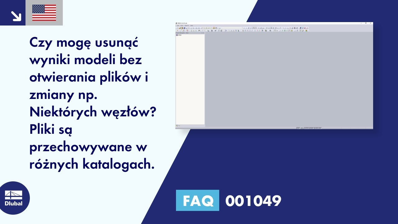 [EN] FAQ 001049 | Czy mogę usunąć wyniki modeli bez otwierania plików i zmiany np. Niektórych węzłów? ...