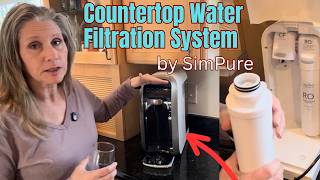 SimPure Countertop Water Filtration System. Reverse Osmosis. Use Anywhere; No Install Required.