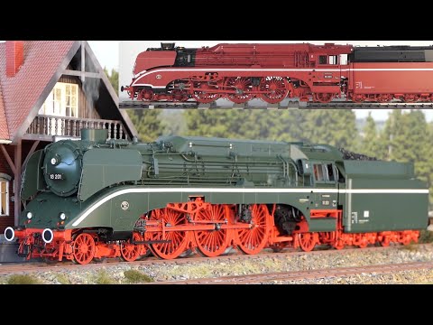 Unboxing Baureihe 18 201 von KM1 Modellbau in 1:32 - Spur 1-Modellbahn-Review Dampflok BR 18.2 DR