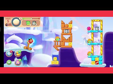 Angrybird Crystal Clouds cross level 166 to 170 #30daychallenge #gameplay #32