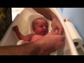 Mason S First Bath