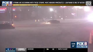 Kenner police chief warns drivers as floodwater stalls cars