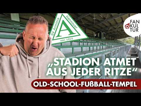 THIS WOODEN STAND Smells of TRADITION | A Day as a Fan of: Arminia Hannover | Football Stadium Vlog