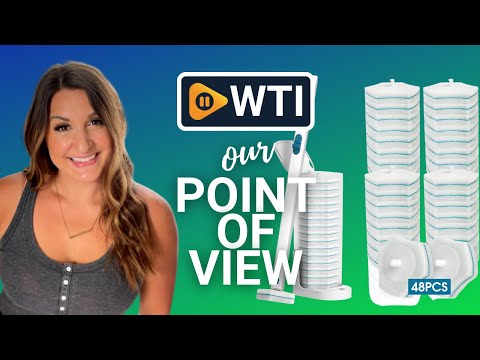 BALORIZ Disposable Toilet Brush with 48 Refills - WTI product video review