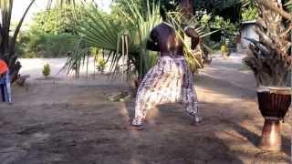 preview picture of video 'Djembe and African Dance in Kartong and Soforal, The Gambia'