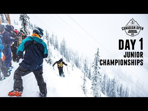 Day 1: 2019 Canadian Open Freeride Junior Championships