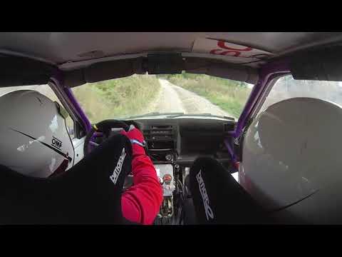 22. Rajd Warmiński 2019 OS4 Łomy - M. Waśniewski / O. Gałązka