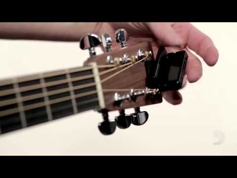 D 'Addario Clip On Headstock Tuner Demo