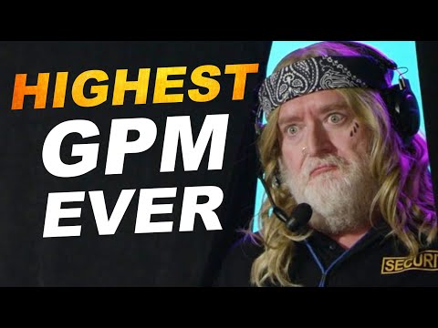 HIGHEST GPM EVER — NEW RECORD in Pro Dota