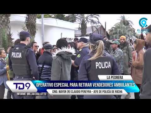 JEFE DE POLICÍA DE ROCHA EXPLICÓ OPERATIVO QUE TERMINÓ CON ARTESANOS DETENIDOS EN LA PEDRERA