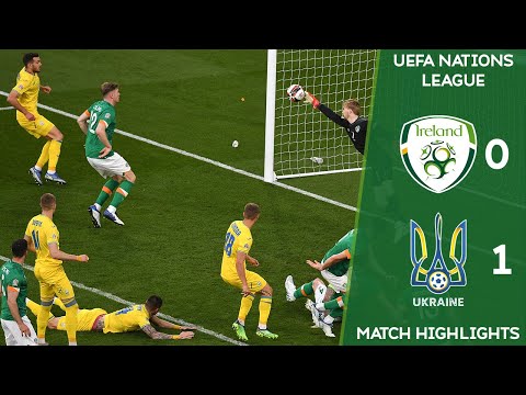 HIGHLIGHTS | Ireland 0-1 Ukraine - UEFA Nations League