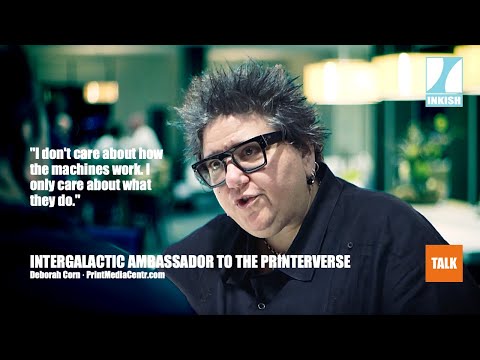 INKISH.TV proudly presents: Deborah Corn · Intergalactic Ambassador to the Printerverse
