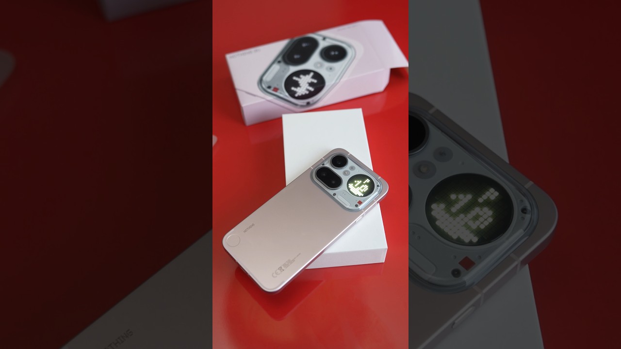 Nothing Phone 4a Pro Unboxing: PINK!