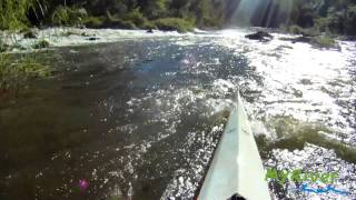 preview picture of video 'Rock Strainer Rapid - Umgeni River, Table Mountain (22 cumecs)'
