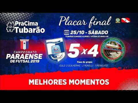 Tubarão 5x4 Alcobaça  - Paraense - 25/10/2019
