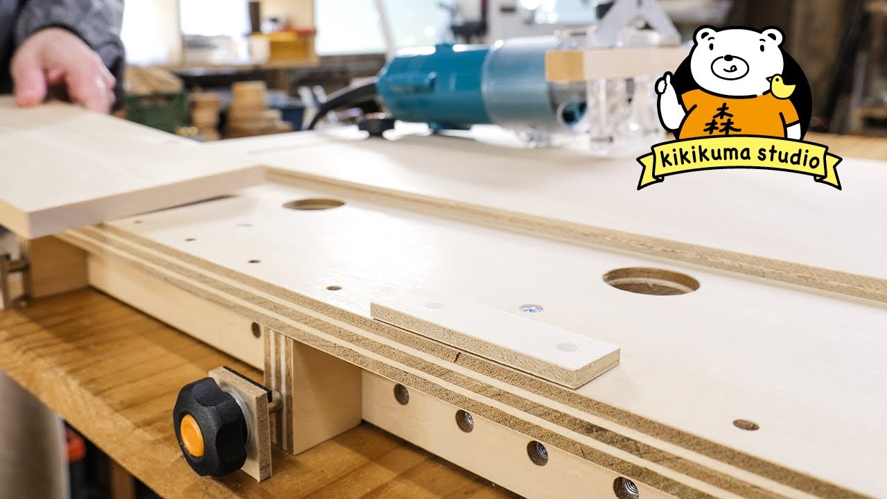 Mini Workbench for Router Work| 3 improvements made it better (subtitled)