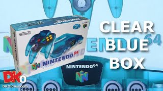 The Japanese N64 Clear Blue Box