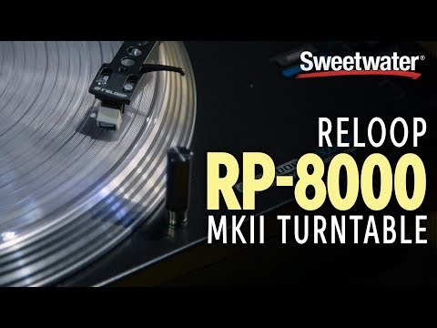 Reloop RP-8000 MK2 Turntable Demo