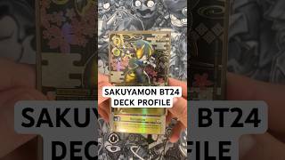 Sakuyamon Deck Profile | Digimon Card Game BT24 #digimoncardgame #digimon #sakuyamon #renamon #tcg
