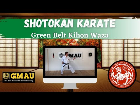 GMAU Shotokan Karate Green Belt Live Class thumbnail