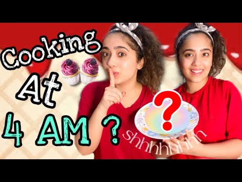 WE ENTERED OUR KITCHEN SUBAH KE 4 BAJE 🤫 | Chinki Minki | TWINS