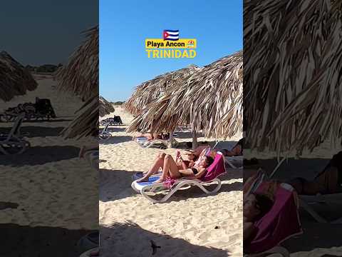 Ancon Beach Cuba #shorts #cuba #travel #beach #love #caribbean #walkingtour #explore #playa #reels