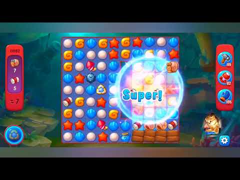 фишдом 2023  #  11062 уровень - прохождение без бустеров # Fishdom,   11062  level - no Boosters.