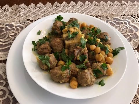 Algerian Meatballs in a Chickpea Sauce – Mtewem