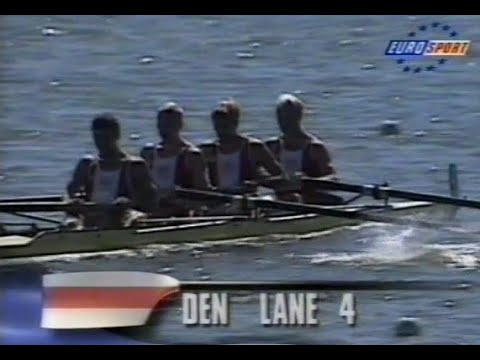 1994 World Championships Mens lwt 4- A final (Eurosport Coverage)