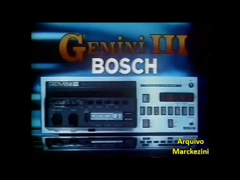 Comercial - Gemini III Bosch (1985)