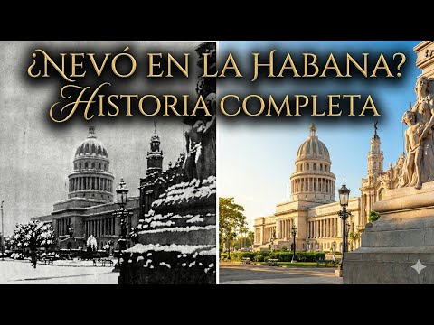 ¿Nieve en La Habana? La verdad detrás de las fotos que engañaron a Cuba.