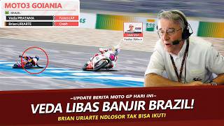 Download lagu VEDA NEKAD LIBAS BANJIR!! RIDER SPANYOL CRASH TAK BISA BUNTUTI VEDA DI MOTO3 BRAZIL 2026 GOIANIA mp3