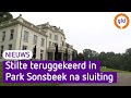 Stilte teruggekeerd in Park Sonsbeek: 'Afwachten hoe het gaat met mooi weer'
