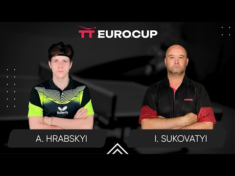 12:00 Andrii Hrabskyi - Ihor Sukovatyi 06.06.2024 TT Euro.Cup Ukraine Master. TABLE 3