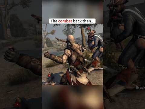 The COMBAT back then in Assassin's Creed