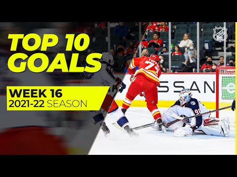 Top 10 Goals from Week 16 of the 2021-22 NHL Season