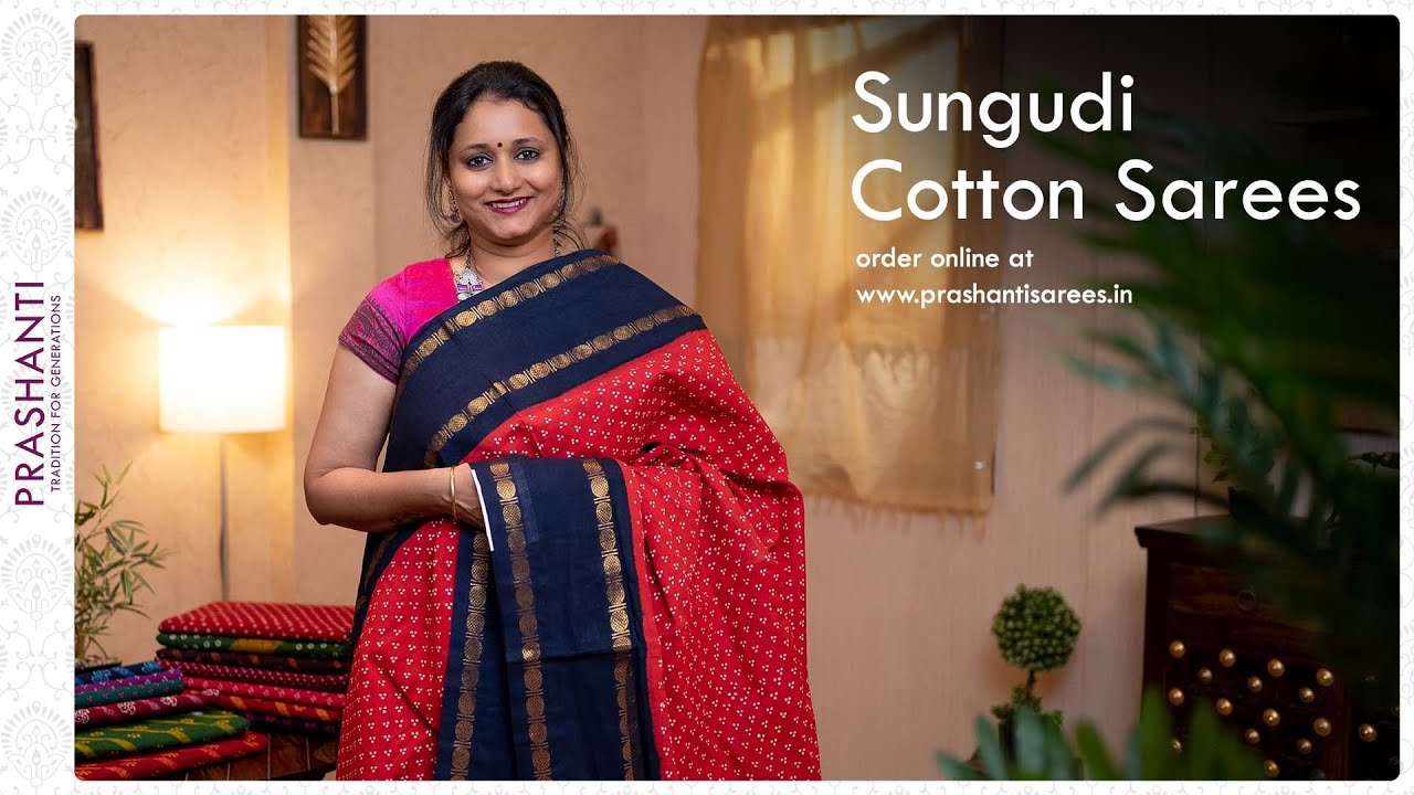 From Madurai with love ❤️ | Sungudi Cottons Sarees by Prashanti | 18 Aug 2021