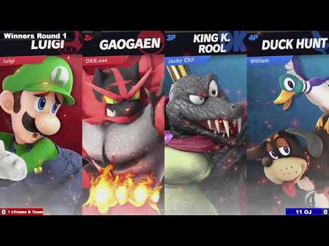 HKSBC Christmas Doubles Tournament 2019 - WR1 I-Frame B Team vs OJ - SSBU