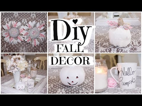 🍁 DIY FALL DECOR/ 6 DOLLAR TREE TUTORIALS 🍁"I Love Fall" Ep. 1