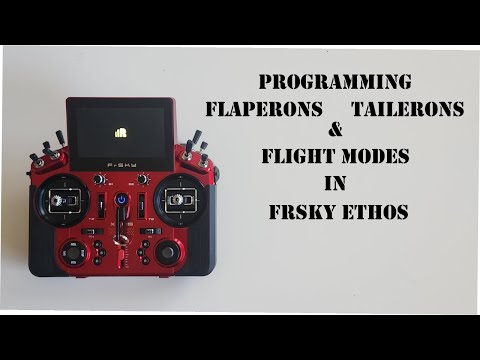 FrSky Ethos - Flaperons, Tailerons, with Flight Modes