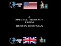 Rare Message From Famous Actor Dustin Hoffman UK PIF Advert 1980 S