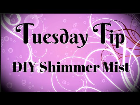 How to Make Shimmer Mist to Make your Paper Crafts...