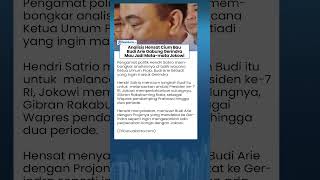 Pengamat Hensat Tuding Budi Arie Gabung Gerindra Ingin Jadi Mata-mata Jokowi demi Misi Gibran