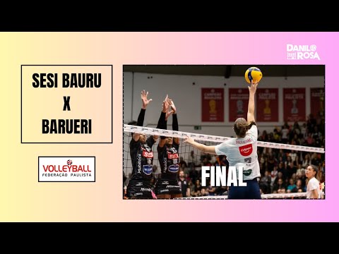 Barueri x SESI Bauru | FINAL (Jogo 1) | Melhores Momentos | Paulista de Vôlei Feminino 2025