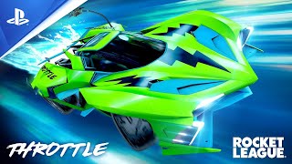 Rocket League - Trailer du bundle Throttle | PS4, PS5