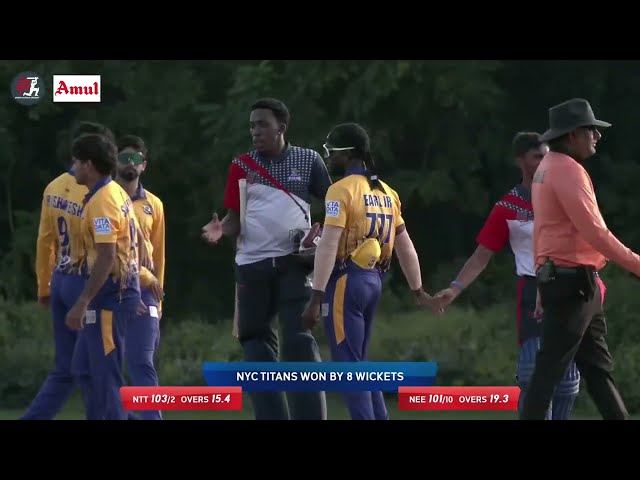 MiLC T20 Highlights: New England Eagles vs NYC Titans MiLC T20 Highlights: New England Eagles vs NYC Titans