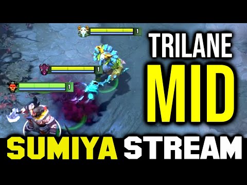 TOXIC Trilane Mid HAPPENED | Sumiya Invoker Stream Moment #2155