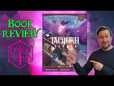Tal'Dorei Reborn Review 🌟 Critical Role's Updated Setting Book by Matt Mercer